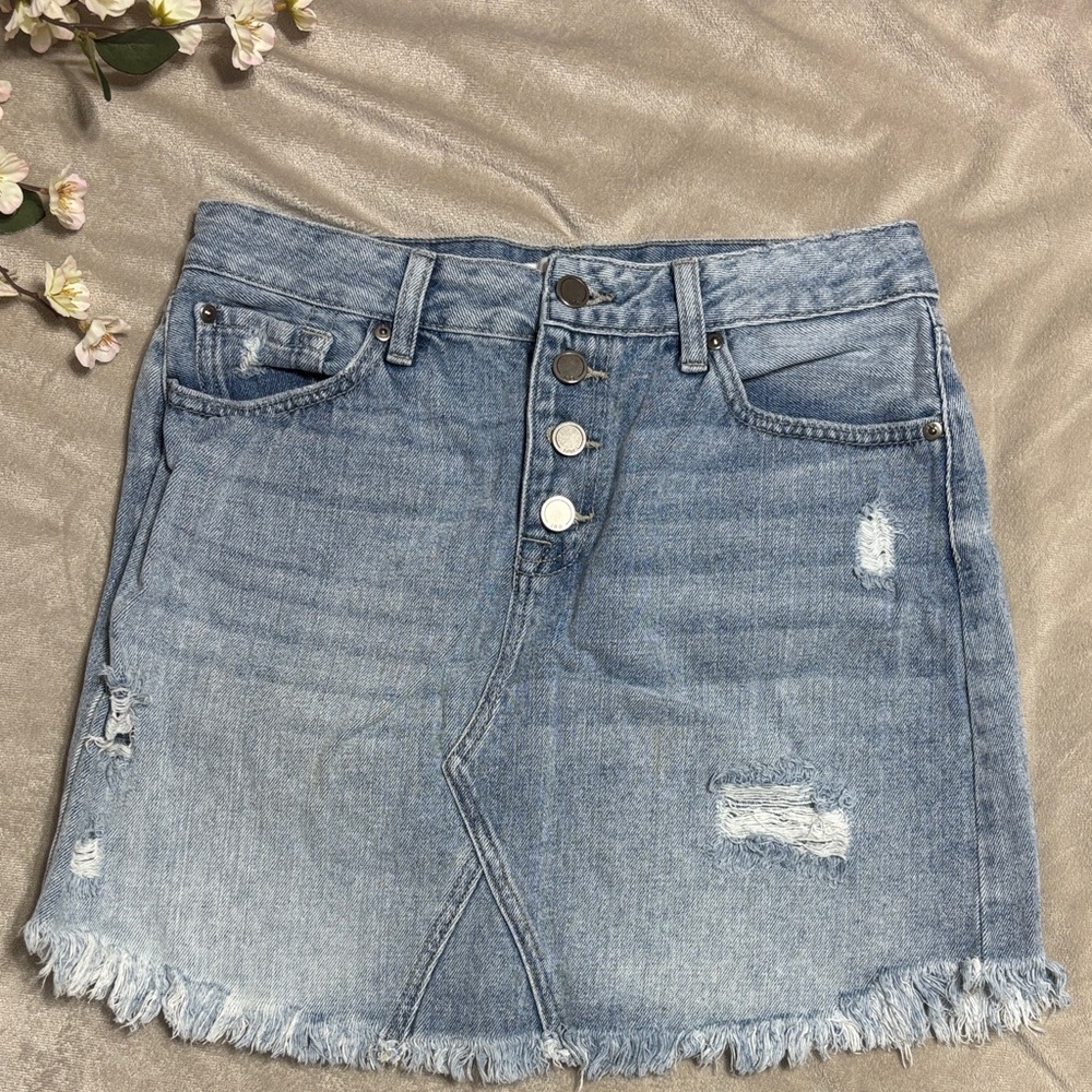 jbd denim skirt